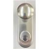 effedielle Kit di apertura ricambio maniglieria (NEW CRETA) per porta blindata sicurezza ATRA-DIERRE finitura cromo satinata F1