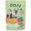 Oasy Straccetti in salsa Adult Dog con salmone e patate - 11 bustine da 100gr.