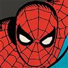 Marvel Comics Spider-Man - Tela da Primo Piano in Poliestere, Multicolore, 40 x 40 cm