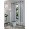Cargo Import Tenda da arredamento Rombo Grigio con Anelli cm 140 x 280