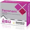 NAMED SRL Named Ferronam - Integratore di Ferro e Vitamine - 30 Bustine