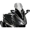 Puig 20679H Cupola V-Tech Line Touring in Acrilico da 4 mm con Design aerodinamico angolato per la Massima Protezione e riduzione delle turbolenze, fumé