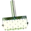 GI.METAL Rullo bucasfoglia con manico e punte inox cm 12,7x4,4