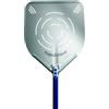 GI.METAL Napoletana pala pizza infornare forata in alluminio anodizzato cm 36x36