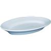 SATURNIA PORCELLANE Tivoli piatto ovale cm 23x14,5 (minimo 15 pezzi)