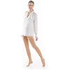 Ca-Mi COLLANT COTONE KAMILA CLASSE 2 LONG PUNTA APERTA BEIGE S