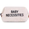 Childhome CWNESTW Trousse da Toilette per Neonato ambino, Borsa da Toeletta, Teddy Ecru