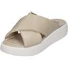 Scholl Doctor Scholl Sandalo Bocca Cross, Scarpe ortopediche da donna, grigio chiaro, 39 EU
