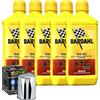 Bardahl 397039 Moto XT4-R C60 Racing 39.67 5W40 Olio Motore Moto 4