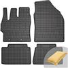 FROGUM El Toro Set di tappetini in gomma per Toyota Yaris Cross dal 2021, per Toyota Yaris IV dal 2019 | Materiale resistente | Bordo protettivo di 1-5, cm