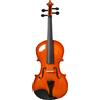 HOMCOM Violino 4/4 per Adulti con Accessori Inclusi (Custodia, Archetto, 4 corde, Ponticello, Accordatore), 58.5x21.5x7cm, Legno Lucidat | Aosom Italy