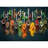Ulmer Puzzleschmiede - Puzzle Colori nitidi - Puzzle da 2000 pezzi - Puzzle con erbe e spezie, come un tocco moderno in un elegante design da cucina e da parete