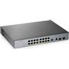 Zyxel GS1350-18HP-EU0101F Switch di Rete Gestito L2 Gigabit Ethernet 10-100-1000 Grigio Supporto Power over Ethernet