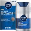 Nivea Men Anti-age Hyaluron Crema Viso Idratante Fp15 Uomo Antirughe Pelli Mature 50ml