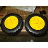 peg perego SET 4 RUOTE POSTERIORI TRATTORE JOHN DEERE DUAL FORCE 12 VOLT EUROPA