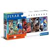 Clementoni Other Collection Panorama-Disney Pixar adulti 1000 pezzi, puzzle panoramico, Made in Italy, Multicolore, 833 gr, 39610