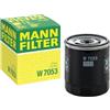 Mann Filter MANN-FILTER, W 7053 Filtro olio