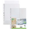 SEI ROTA Conf 25 Buste forate in PP riciclato buccia medium 15X21cm GEA 100 Sei rota