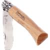 Opinel Coltello con lama ripiegabile e punta arrotondata Virobloc, lama inox