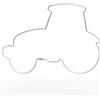 Formina Traktor - Stampino per biscotti a forma di trattore in acciaio INOX, 6 cm