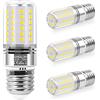 SanGlory Lampadine LED E27 Luce Naturale, 10W Lampadina LED E27 equivalenti a 90W Lampada Alogena, Bianca Naturale 4000K, 1050LM, E27 Lampadine LED di Mais Non Dimmerabile, Pacco da 4