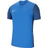 Nike Strike II Jersey S/S Maglietta da Uomo, Uomo, T-Shirt, CW3544-463, Bianco/Blu Royal/Ossidiana, XL