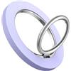 Lamicall Anello Cellulare Magnetico, Impugnatura Supporto per MagSafe - 360 ° Rotazione, con Anello-Metallo, Portacellulare Staccabile per iPhone 17 16 15 14 Pro Max Plus, Telefono Android - Viola