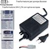 Trasformatore 24 VDC 1,7 A spina europea