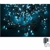 BIZZOTTO Catena Cluster 768 LED Luce Bianca 3mm Filo Verde IP44 Bizzotto - 0923029