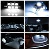 Car Passion Kit Led Luci Interni Conversione Compatibile con Alfa Romeo Giulietta Illuminazione Plafoniera Portaoggetti Bagagliaio Targa Alette Parasole 6000K Bianco ghiaccio (Alfa Romeo Giulietta fino 2014)