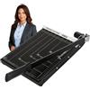 Ediesi, Taglierina per Carta, A4, Professionale, Manuale, Massima Precisione, Cutter, 3 Colori disponibili (Nero)