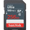 Sandisk Memoria Ultra 256 Gb SDXC UHS-I Classe 10 - SDSDUNR3NN-256GR