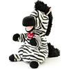 Trudi Marionetta Zebra Trudi | Burattini e Marionette peluche per teatrino Trudi. Gioco per bambini. Racconta e crea storie. Peluche decorativo. | 17x29x18cm taglia S | Puppets | modello 29309