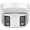 HikVision DS-2CD2387G2P-LSU/SL Telecamera Panoramica IP ColorVu, 8 MP, ottica 4 mm, luce stroboscopica attiva e allarme acustico