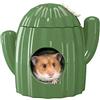 BUCATSTATE Casetta in Ceramica per Criceti, Masticabile Nascondiglio Casetta di per Cavie, Roditori, Tunnel per Animali Giocattoli Adatti A Topi, Furetti E Gerbilli