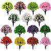 Cayway B09VPXQSM6 Cayway 15 Colore Alberi Modello, 6CM Misto Treno Albero Alberi Albero di Diorama Modello Albero Misto per Fai da Te Paesaggio Décor