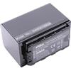 vhbw Batteria 5200mAh (7.4V) compatibile con Camcorder Panasonic AG-AC8, AG-AC8EJ, AJ-PX270, AJ-PX270EJ, HC-X1000 sostituisce VW-VBD58.
