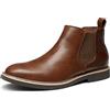 Bruno Marc Uomo Stivali Chelsea Boots Stivaletti MARRONE SBBO2218M-E Taglia  40 (EUR) : : Moda