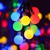 Fohil Catena Luminosa Solare - 11M 60 LED Giardino Luci Solari Esterno 8 Modalità IP65 Impermeabile Lucine da Esterno Decorative Stringa Luce per Giardino Festa Natale Halloween Nozze Patio Balcone Cortile