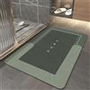YeahBoom Tappetino Super Assorbente,60x90 cm Indoor Floor & Door Mat,Tappeto in Microfibra antiscivolo lavabile, Con Fondo in Gomma,Utilizzabile in Bagno,Cucina