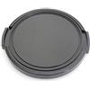 vhbw copriobiettivo 58 mm compatibile con Canon EF-S 18-55 mm 3.5-5.6 IS II fotocamera - plastica nero, con maniglia laterale