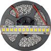 Mondo Strisce Led: Bobina da 5 metri senza Trasformatore, Altissima Luminosità 10.000Lumen 1200Led 24V Luce Bianco Freddo 6000k. Striscia Led SMD2835 ip20 Strip