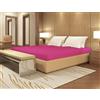 BANZAII TEXTILE INNOVATOR ONLINE Banzaii Lenzuolo sotto con Angoli con Elastico Matrimoniale 100% Puro Cotone Alta Qualità Made in Italy per Materassi 160/170 cm x 190/200 cm, altezza fino a 30 cm Fuxia