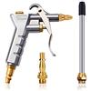 astarye Air Blow Gun Astarye Nozzle Duster Blow Gun Cleaner con 1/4 BSP E Attacco rapido tedesco da 1/4