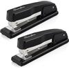Swingline Cucitrice commerciale, capacità 20 fogli, senza inceppamento, metallo, confezione da 2, nero (44401AZ)