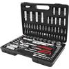 BRILLIANT TOOLS KS Tools 918.0796 1/4 + 1/2 Serie di chiavi a bussola CHROME 96 pz