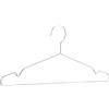 Amazon Basics Grucce appendiabiti in acciaio inox, Confezione da 50 pezzi, Cromate
