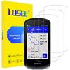 LUSEE 3 Pezzi Vetro Temperato per Garmin Edge 1040/1040 Solar / 1030/1030 Plus, Pellicola Protettiva Protezione per Schermo [Durezza a 9H] [Chiaro HD] Anti Graffio e Anti Impronta