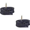 ECOVELO 2 CAMERE D'ARIA 26 x 1.75/1.90/2.125 CON VALVOLA REGINA ITALIA PER CITY BIKE BICI BICICLETTA MOUNTAIN BIKE MTB