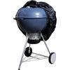 Speedwellstar Copertura Barbecue Rotonda Impermeabile - 65 x 105 cm, Tessuto Oxford 210D Resistente, Traspirante, Protezione UV, Bordo Elastico e Cinghia, by Speedwellstar